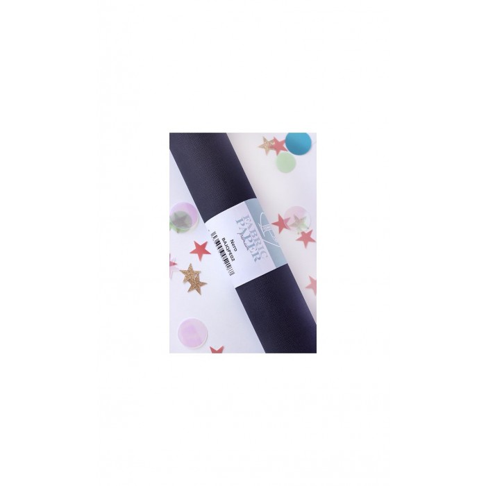 Papel especial para encuadernación con Textura NEGRO Fabric Paper