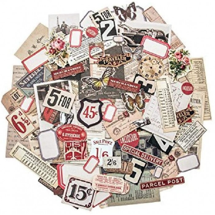 Tim Holtz Idea-ology Ephemera Pack - Snippets TH93564