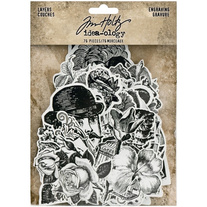 Tim Holtz Idea-ology Layers: Engraving TH94125
