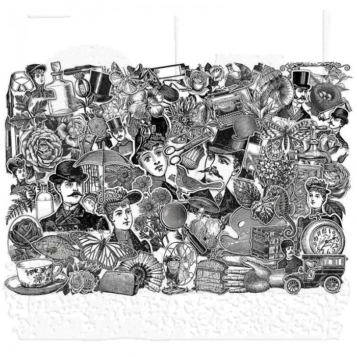 Tim Holtz Idea-ology Layers: Engraving TH94125