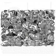 Tim Holtz Idea-ology Layers: Engraving TH94125