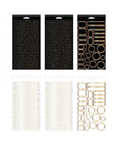 Tim Holtz Idea-ology: Metallic Sticker Book TH94134