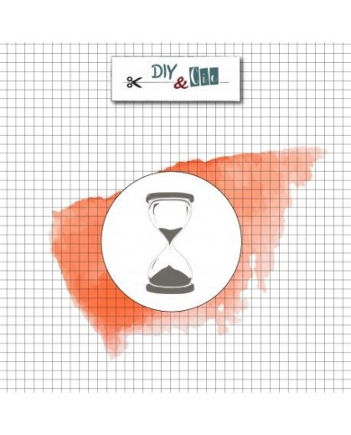 Cabezal para sello de lacre DIY and Cie - Reloj de arena