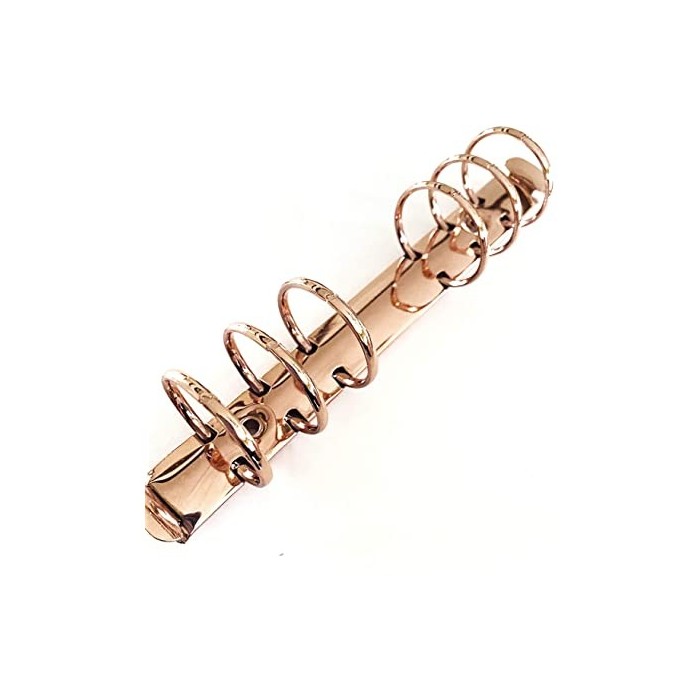 MECANISMO 6 ANILLAS REDONDO 30mm Diam. -ROSE GOLD