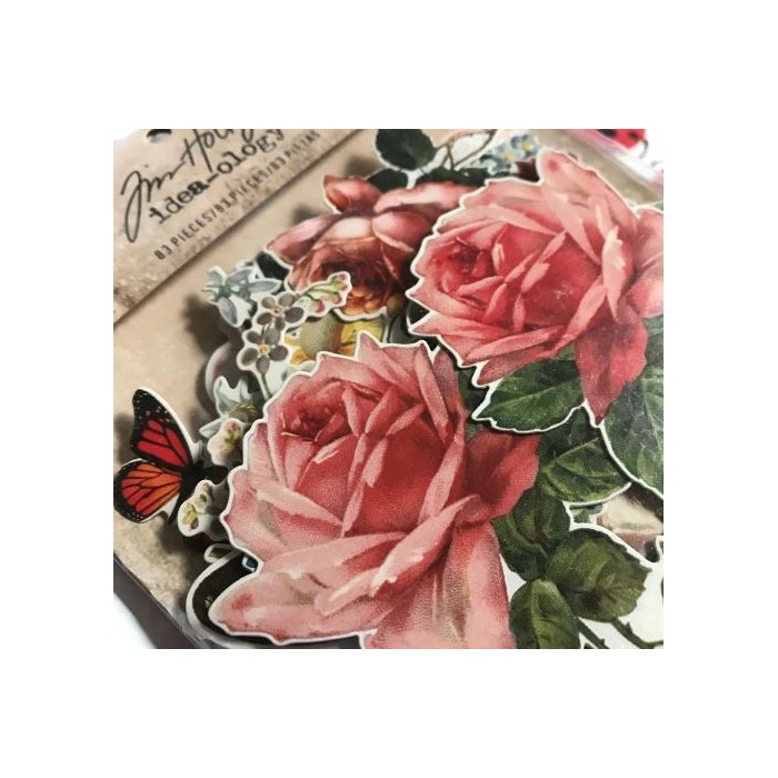 Recortables Tim Holtz® Idea-ology Paperie - Botanical