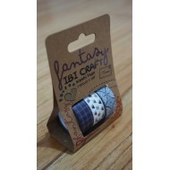 WASHI TAPE x 3 azul