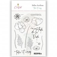 Sellos de Scrapbooking Take it Easy Cocoloko