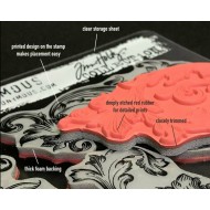 Tim Holtz  Cling Mount Stamps - Fragments CMS368