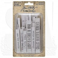 Theories Quote Chips Tim Holtz Idea-ology TH94045
