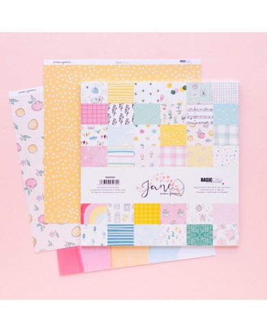 Coleccion de Papeles de 30x30 - Jane SamiGarra -24 papeles