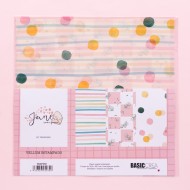 JANE - SET DE PAPELES VELLUM PRIMAVERA 12″X12″