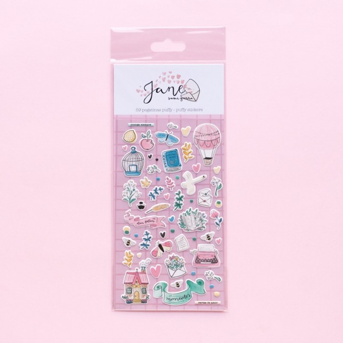 JANE - SET DE PEGATINAS PUFFY