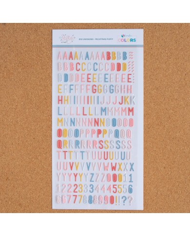 MY STORY Alfabeto puffy - Kimidori Colors