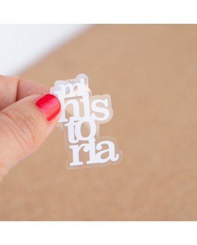 MY STORY Pegatinas transparentes PVC