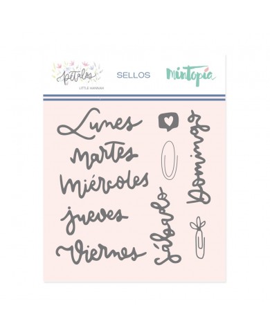 Sello Mintopía Pétalos Días de la semana