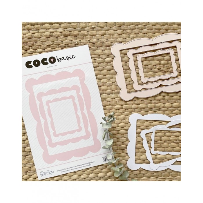 Set de troqueles Marco Candy - Coco basics