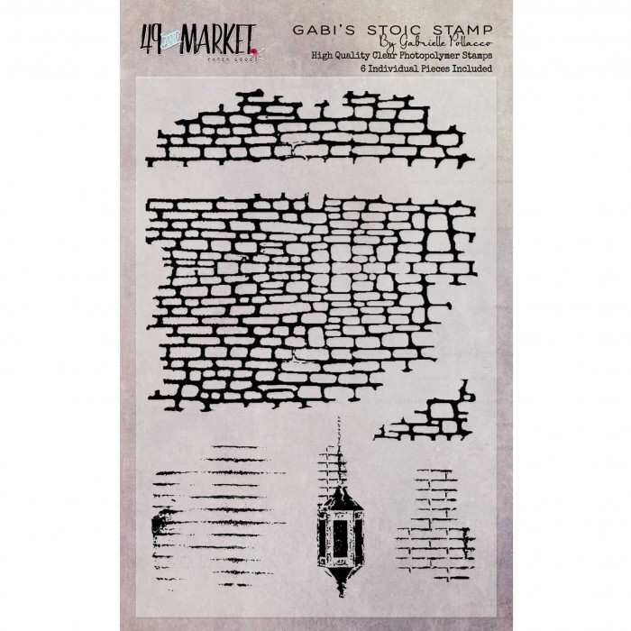 49andmarket Set de sellos Gabi’s Stoic GP-87513