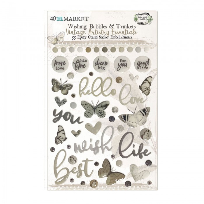 Enamels epoxy Vintage Artistry Essentials - Wishing Bubbles and Trinkets - 49andMarket