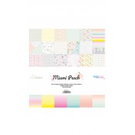 MIAMI PEACH Colección de Papeles - Adela - The_mint_feather