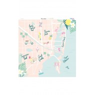 MIAMI PEACH Colección de Papeles - Adela - The_mint_feather