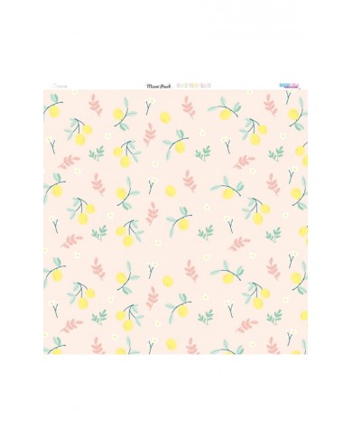 MIAMI PEACH Colección de Papeles - Adela - The_mint_feather