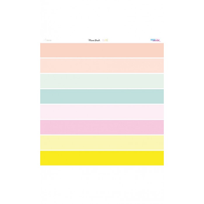 MIAMI PEACH Colección de Papeles - Adela - The_mint_feather
