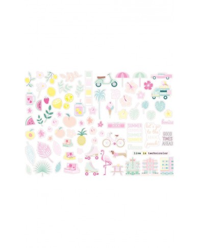 MIAMI PEACH Diecuts - Adela - The_mint_feather