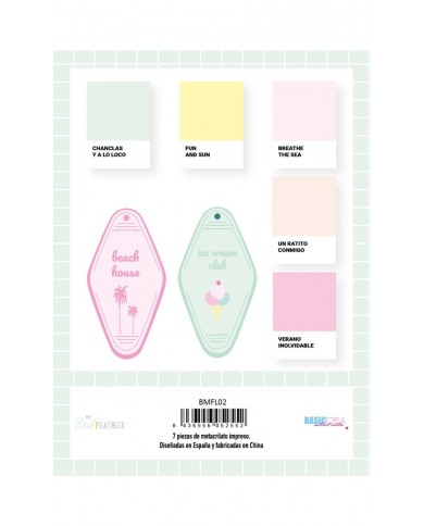 MIAMI PEACH Metacrilatos - Adela - The_mint_feather BMFL02