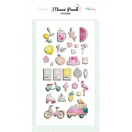 MIAMI PEACH Pegatinas Puffy- Adela - The_mint_feather