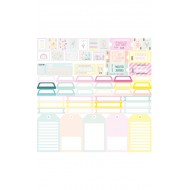 MIAMI PEACH Tarjetas recortables- Adela - The_mint_feather