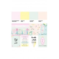 MIAMI PEACH Tarjetas recortables- Adela - The_mint_feather
