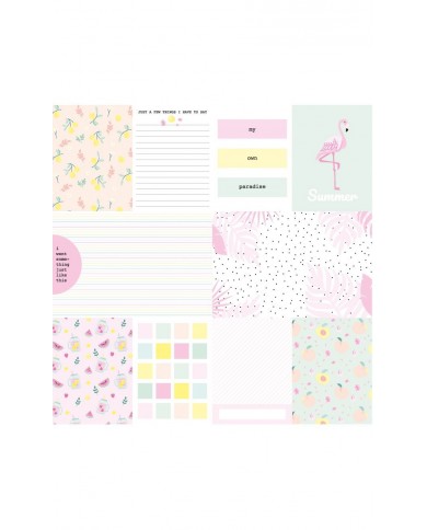 MIAMI PEACH Tarjetas recortables- Adela - The_mint_feather