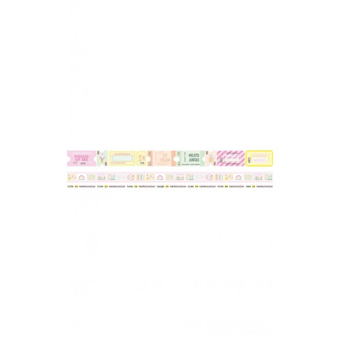 MIAMI PEACH Washi tape x 3 - Adela - The_mint_feather