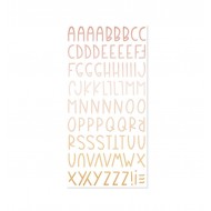 Mintopia - Alfabeto de chipboard Aloha