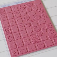 TIM HOLTZ  COLLECTOR-CLING RBBR STAMP SET -CMS338