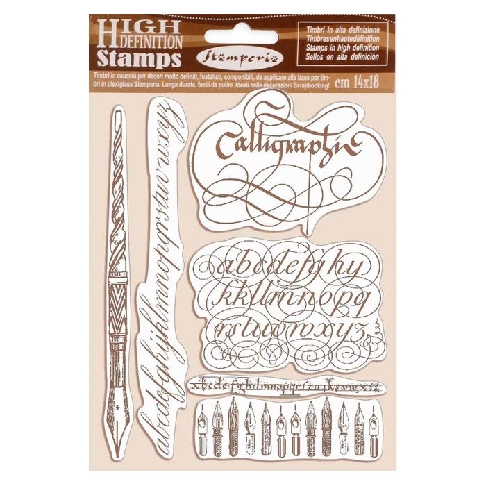 SELLO STAMPERIA Calligraphy 14X18CM WTKCC187