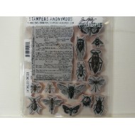 SELLOS TIM HOLTZ ENTOMOLOGY-CLING RBBR STAMP SET CMS328