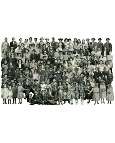 Recortables Tim Holtz Idea-Ology Paper Dolls Groups Die-Cuts 50/Pkg TH94137