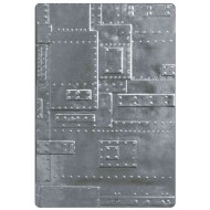 Sizzix 3D Texture Fades Embossing Folder Foundry By Tim Holtz 662717