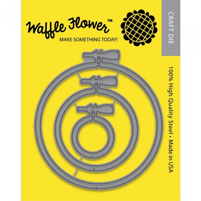 Waffle Flower Crafts - Craft Dies - Embroidery Hoops
