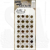 STENCIL THS155: DOTTED LINE LAYERING