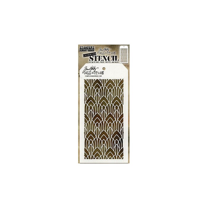 TIM HOLTZ STENCIL DECO ARCH THS147
