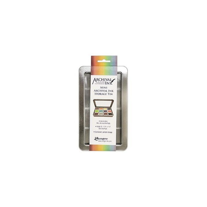 Mini Archival Storage Tin Tim Holtz Distress