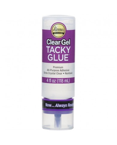 Pegamento TACKY GLUE CLEAR GEL 118ML (frasco invertido)