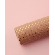 Ecopiel Blin Blin Beige Rombos Foil Johanna Rivero