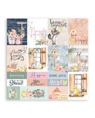 Colección 22 Papeles 12"x12" Celebración Johanna Rivero