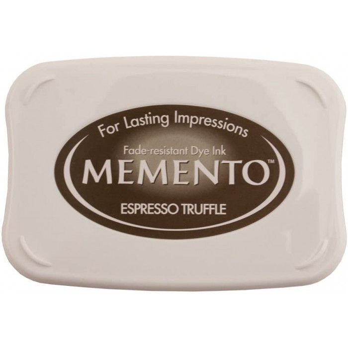Tsukineko Memento - Almohadilla de tinta Espresso
