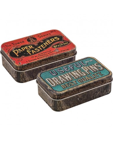 Idea-Ology Metal Trinket Tins 2/Pkg TH93698