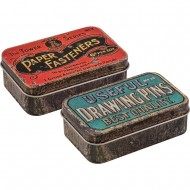 Idea-Ology Metal Trinket Tins 2/Pkg TH93698
