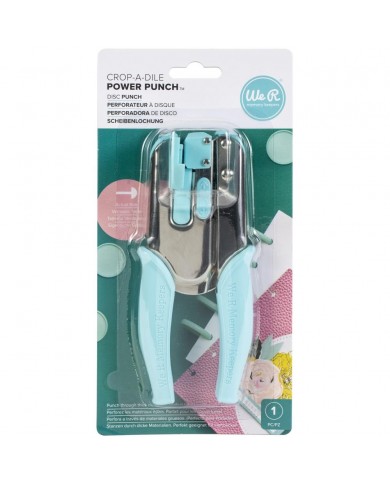 Perforadora manual para encuadernacion de discos Crop-A-Dile Power Punch Tool